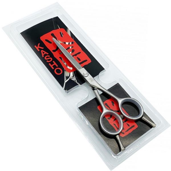 KASHO Hairdressing scissors 5.5" matte silver